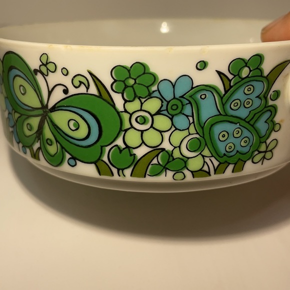 3 MCM Serving Bowls with Colorful; Buttefly,Floral. Lady bug. Sunflower Designs! - Picture 14 of 16